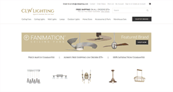 Desktop Screenshot of clwlighting.com